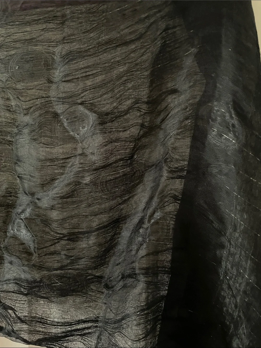 VTG SILK JACQUARD SCARF
